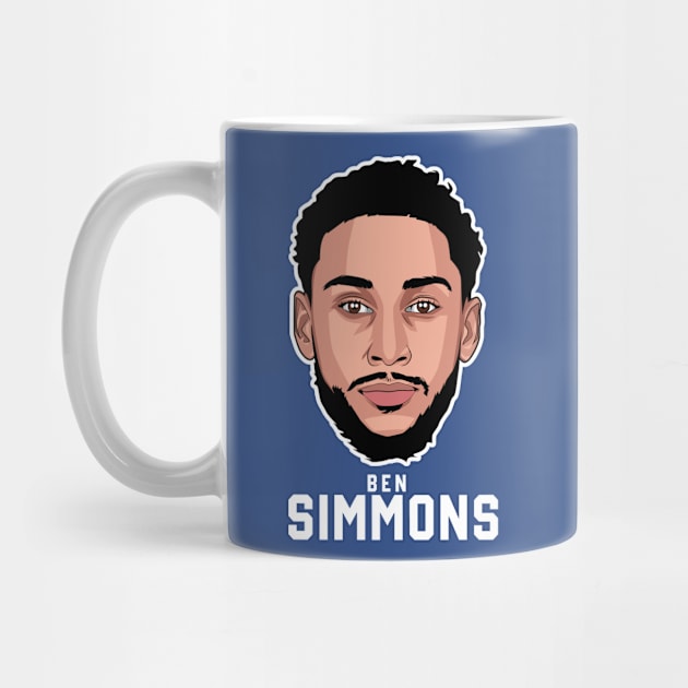 Ben Simmons by origin illustrations